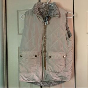 Hollis Sherpa puffer vest